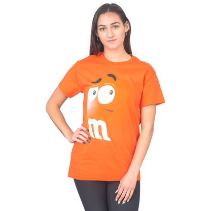 M&M's Candy Silly Character Face Adult T Shirt