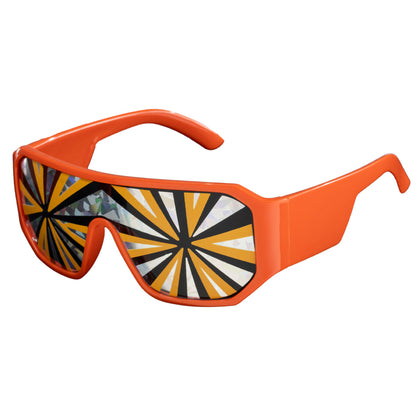 Macho Wrestler Man Madness Glasses Halloween Costume Accessory Cosplay Sunglasses