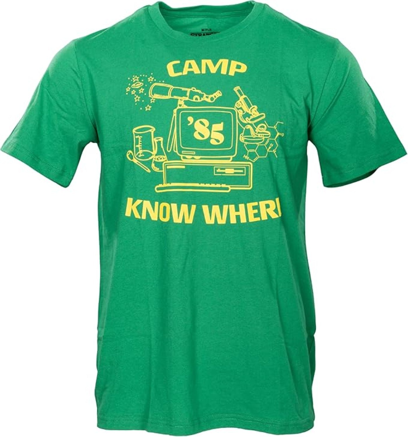 Stranger Things Dustin Camp Know Where Adult Unisex Halloween Cosplay Costume Set