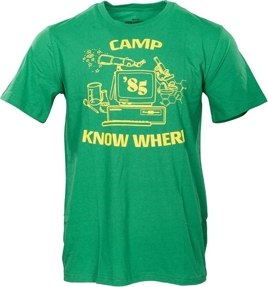 Stranger Things Dustin Camp Know Where Adult Unisex Halloween Cosplay Costume Set