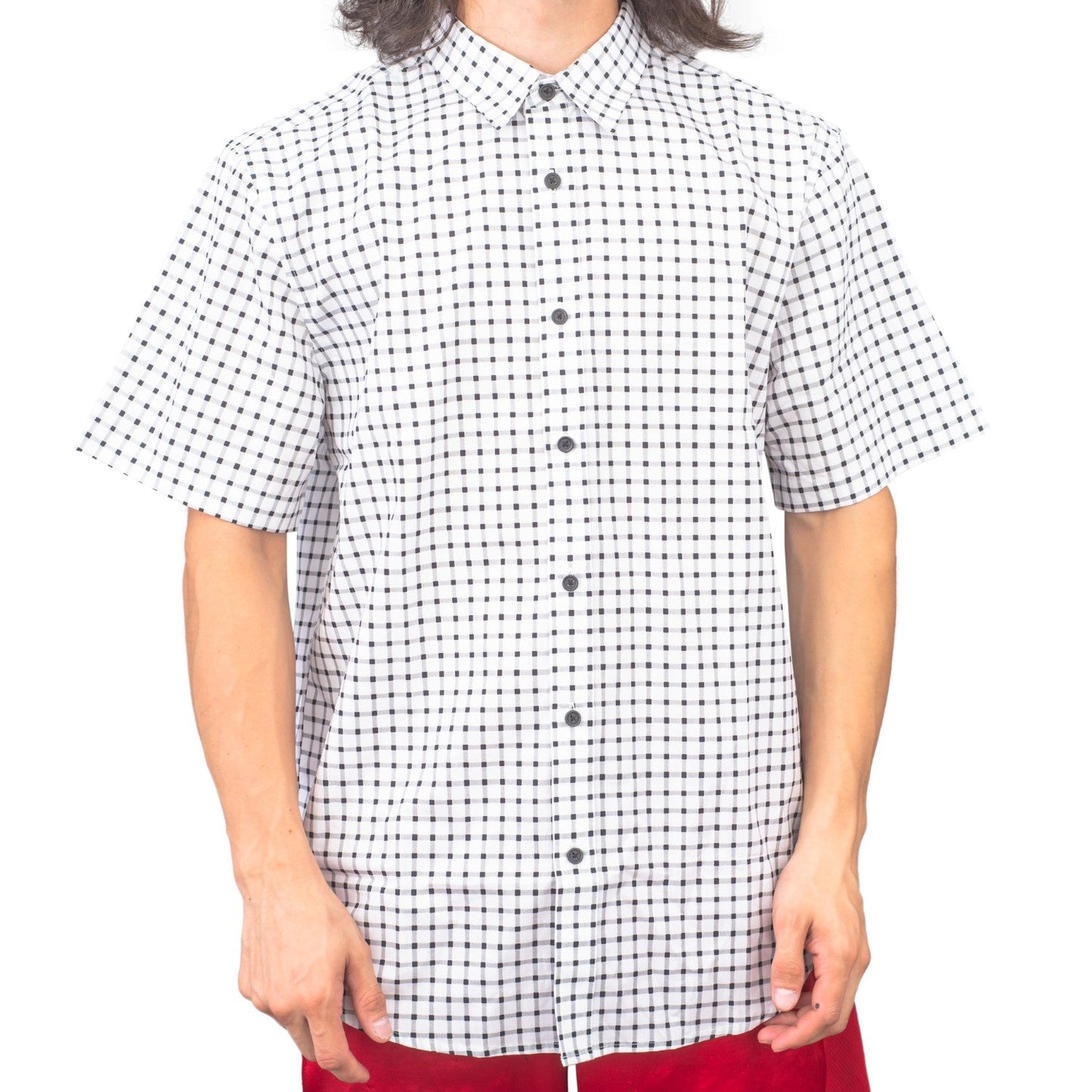 Marty McFly Halloween Costume Button Up Shirt