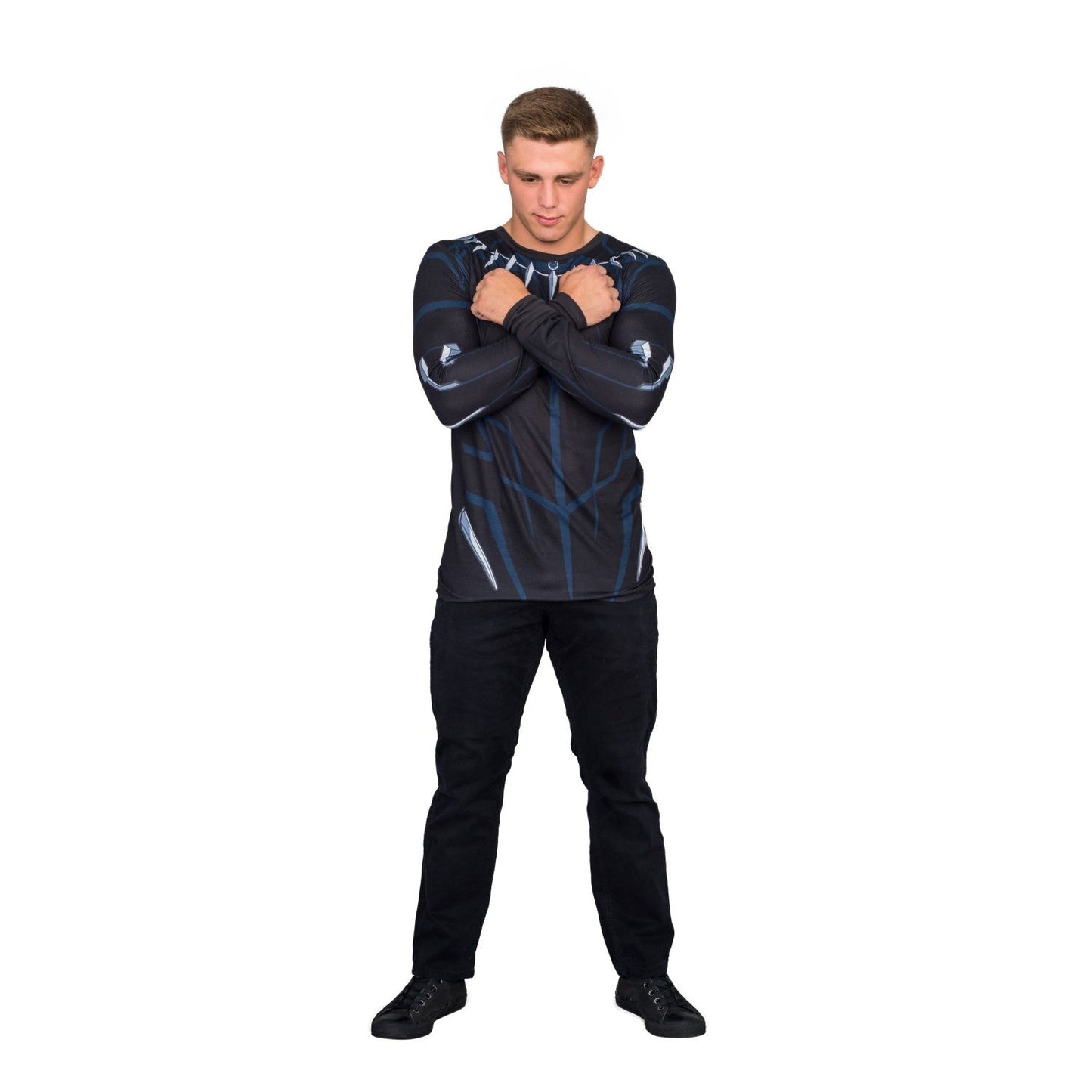 Marvel Comics Black Panther Long Sleeve T Shirt