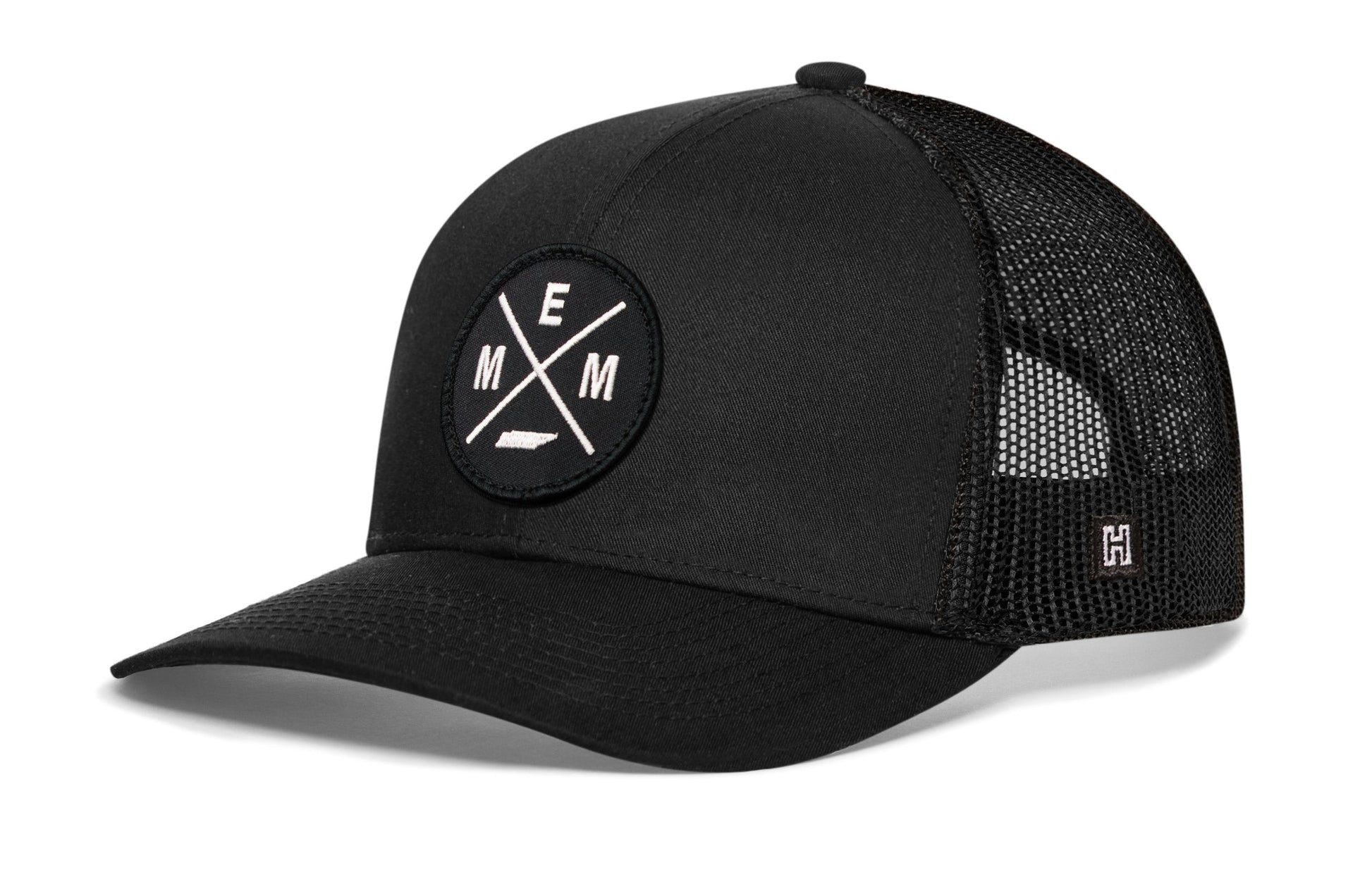 Memphis Trucker Haka Hat Black MEM X Snapback