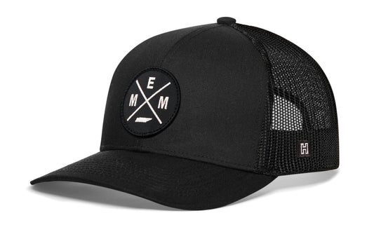 Memphis Trucker Haka Hat Black MEM X Snapback