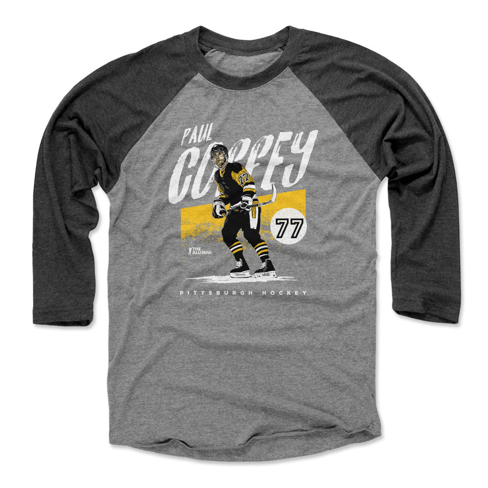 Paul Coffey Pittsburgh Grunge WHT