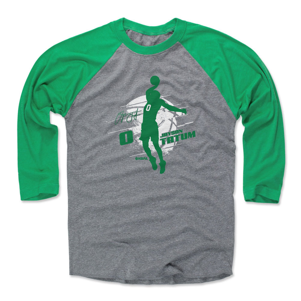Jayson Tatum Boston Silhouette WHT
