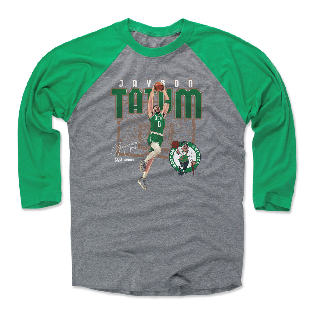 Jayson Tatum Boston Celtics Shattered WHT