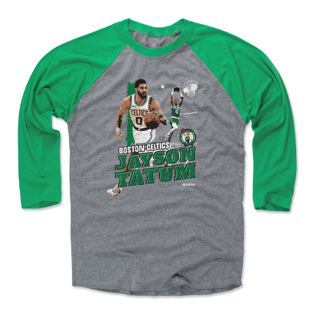 Jayson Tatum Boston Celtics Gritty WHT