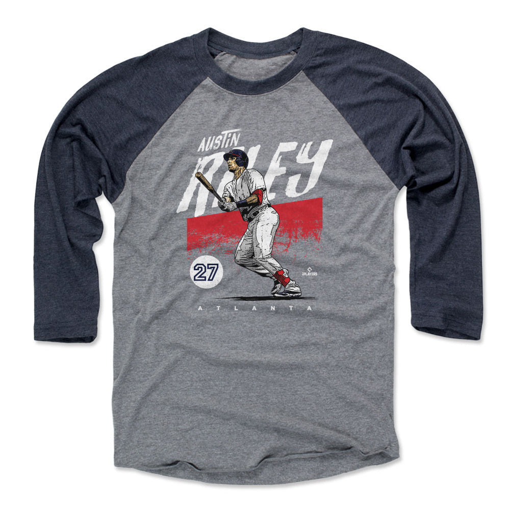 Austin Riley Atlanta Grunge WHT