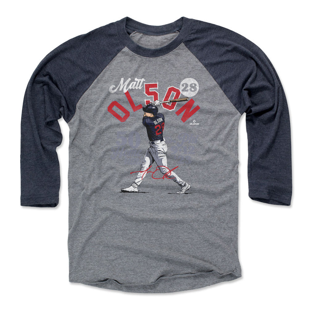 Matt Olson Atlanta 50 Homers WHT