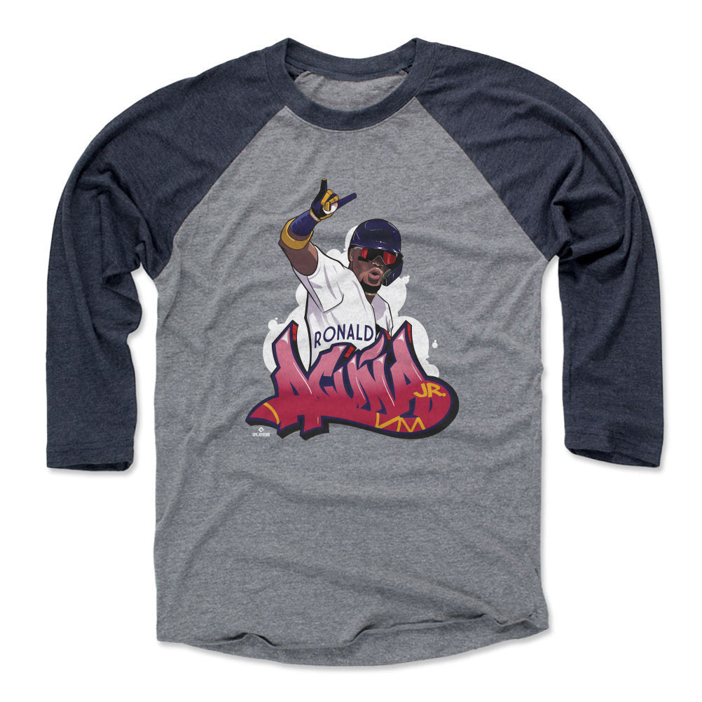 Ronald Acuna Jr. Atlanta Graffiti WHT