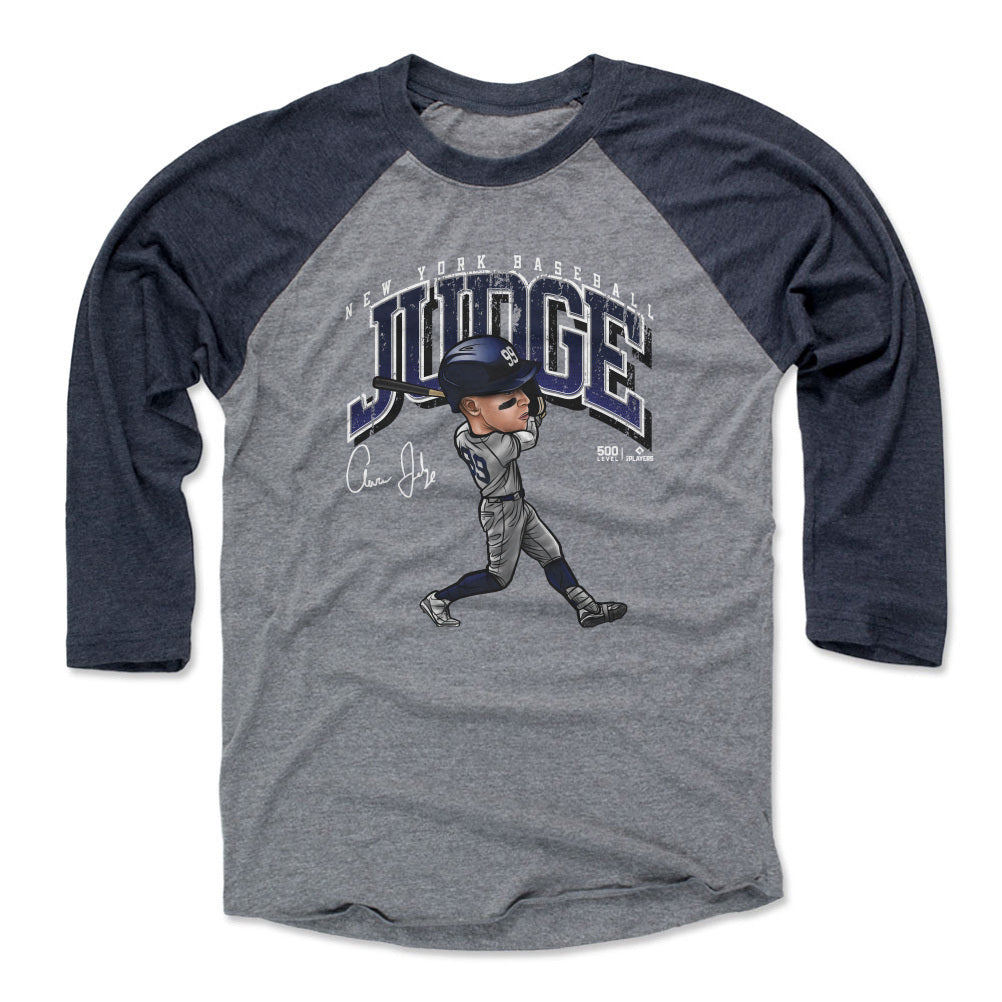 Aaron Judge New York Y Cartoon WHT