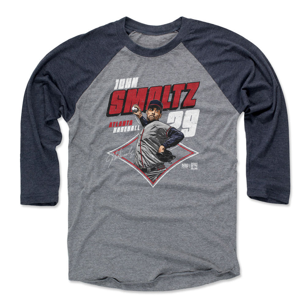 John Smoltz Atlanta Diamond WHT