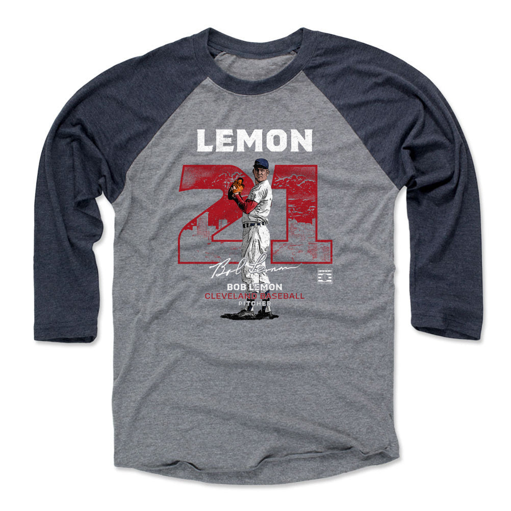 Bob Lemon Throwback Number WHT