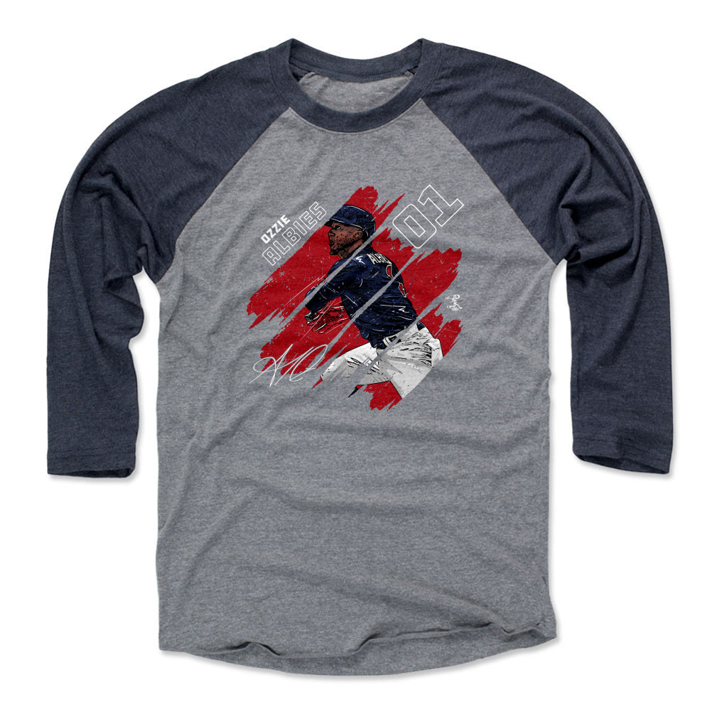 Ozzie Albies Stripes WHT