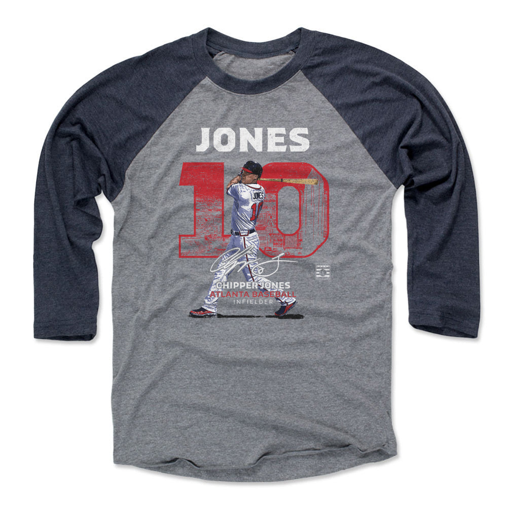 Chipper Jones Atlanta Throwback WHT