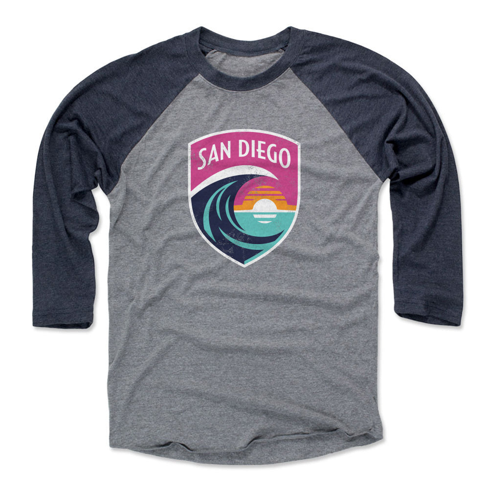 San Diego Wave FC Vintage Primary Logo WHT