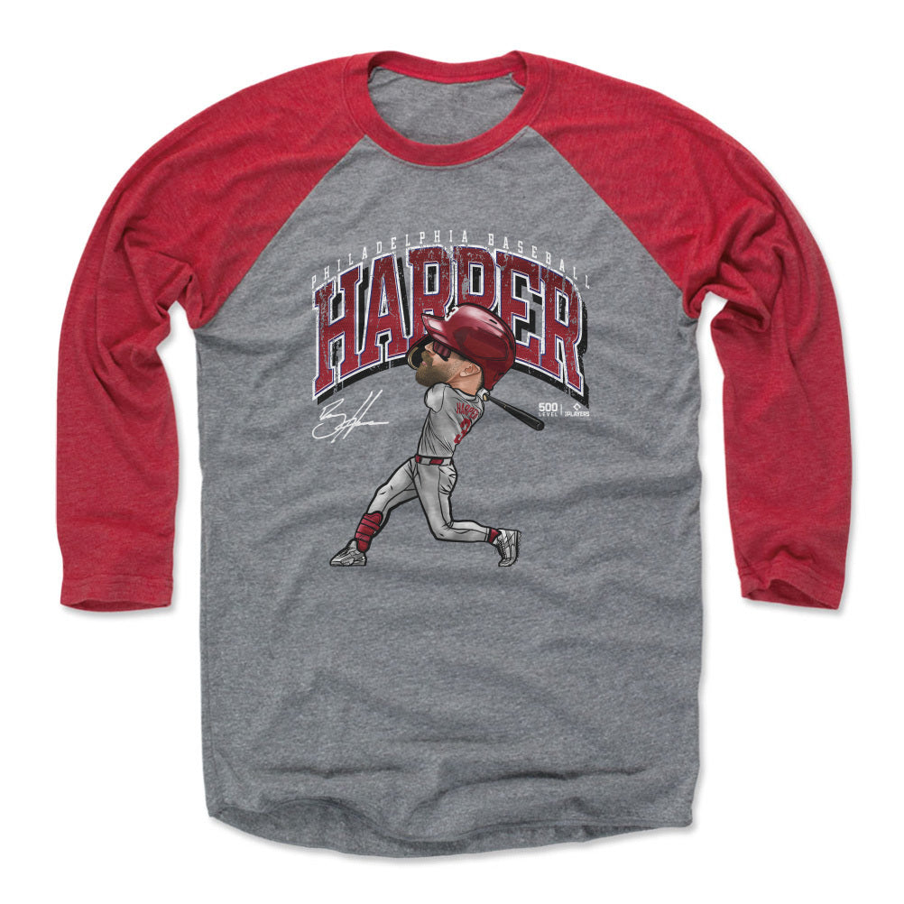 Bryce Harper Philadelphia Cartoon WHT