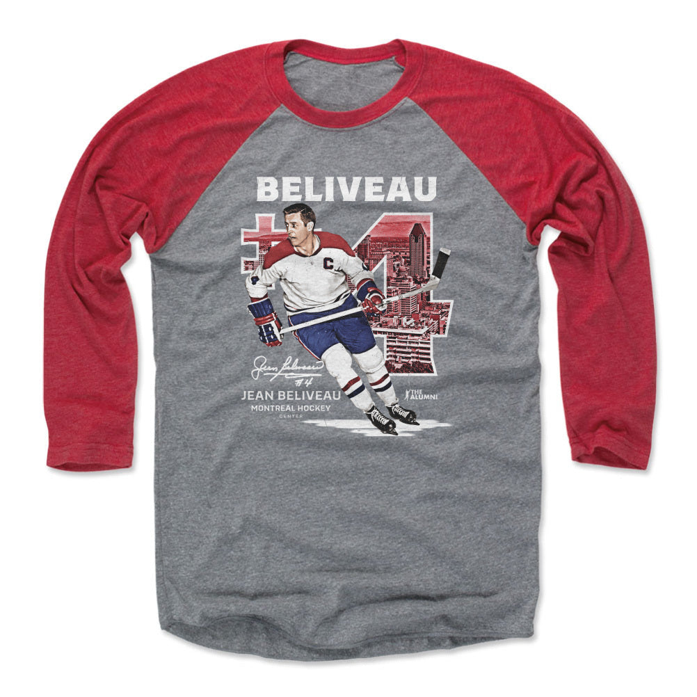 Jean Beliveau Montreal Throwback WHT