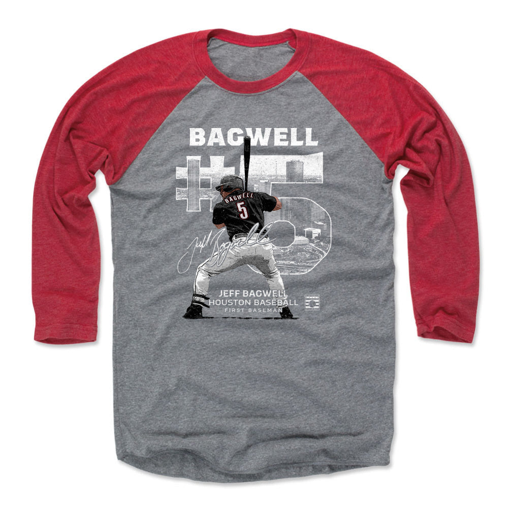Jeff Bagwell Throwback Number WHT