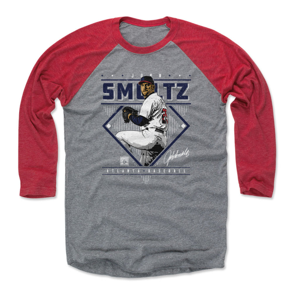 John Smoltz Atlanta Diamond Name WHT