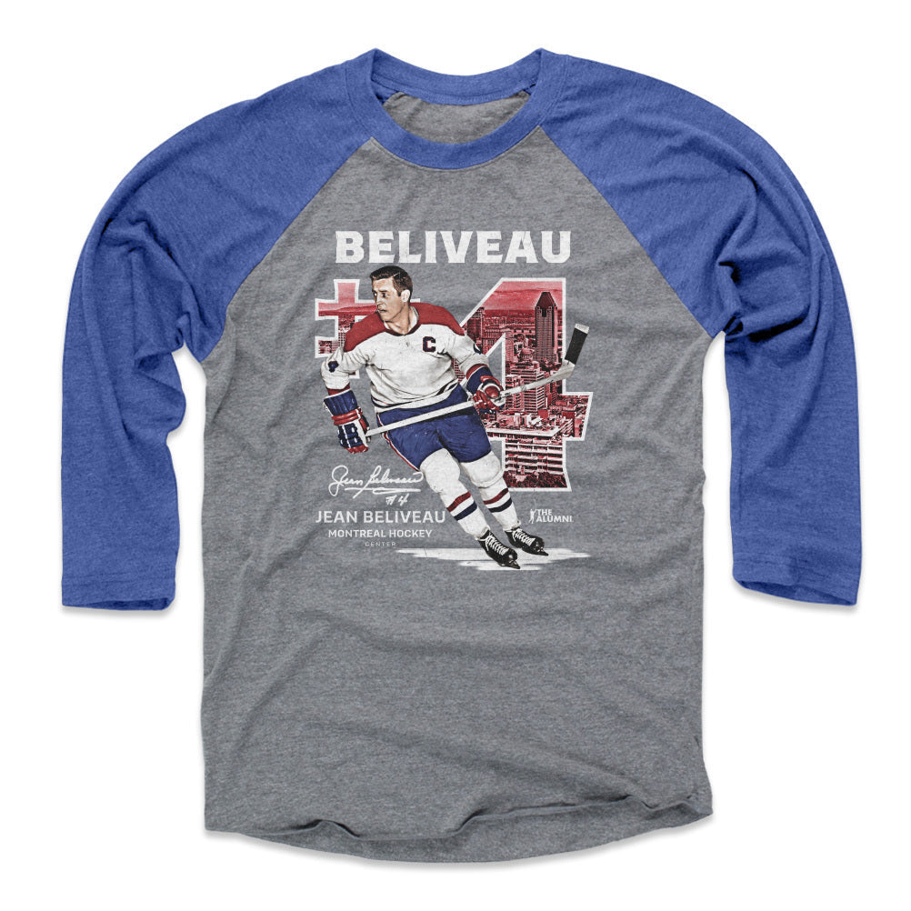 Jean Beliveau Montreal Throwback WHT
