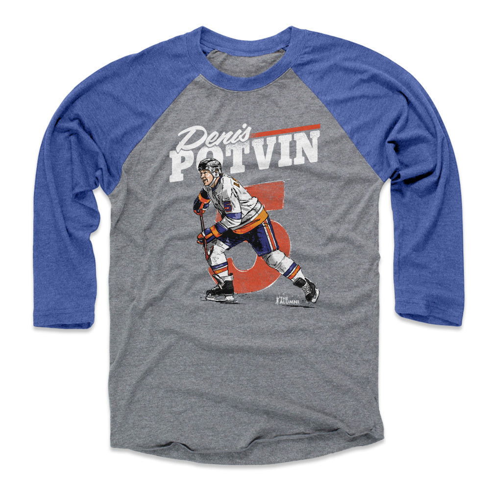 Denis Potvin New York I Retro WHT