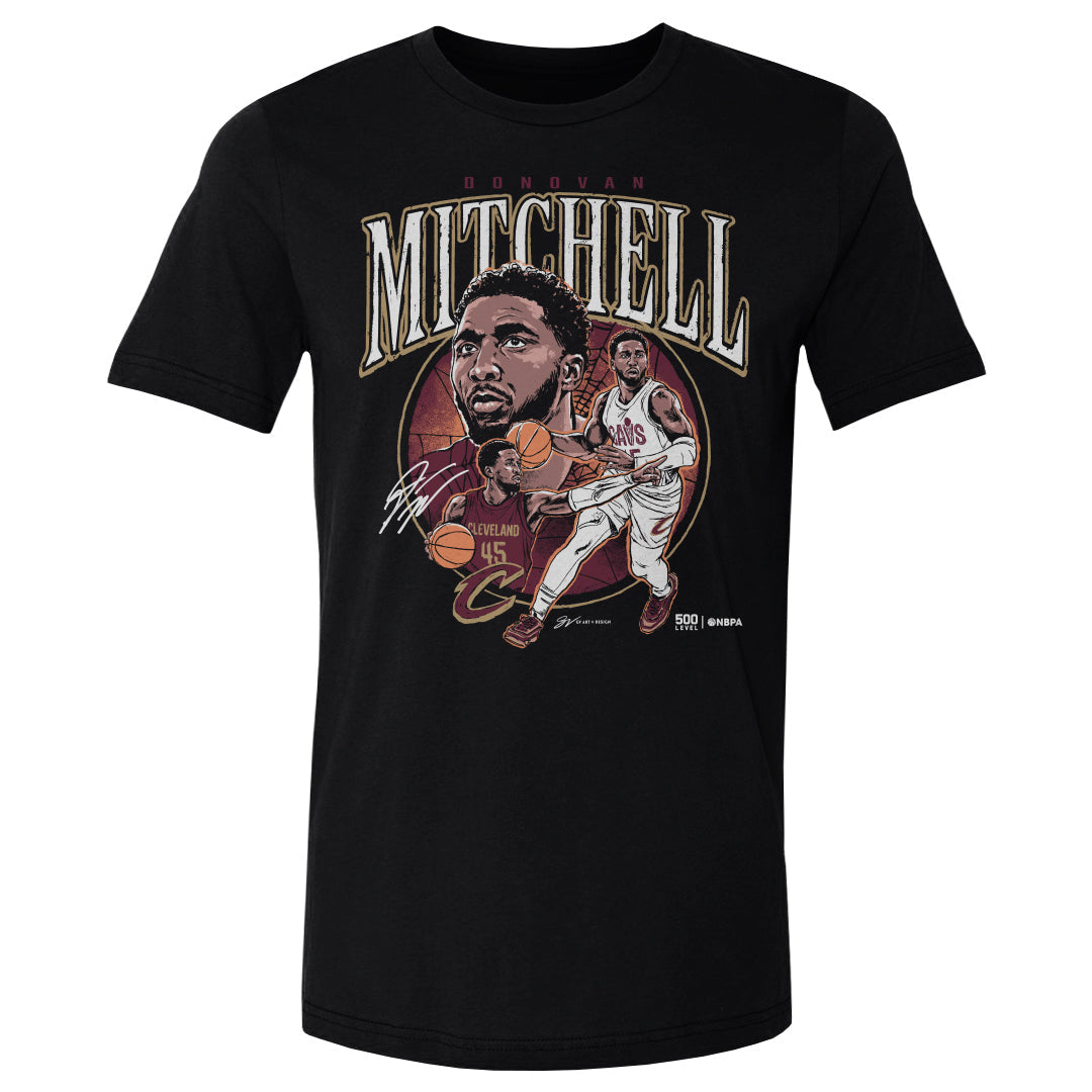Donovan Mitchell Cleveland Cavaliers Trio WHT