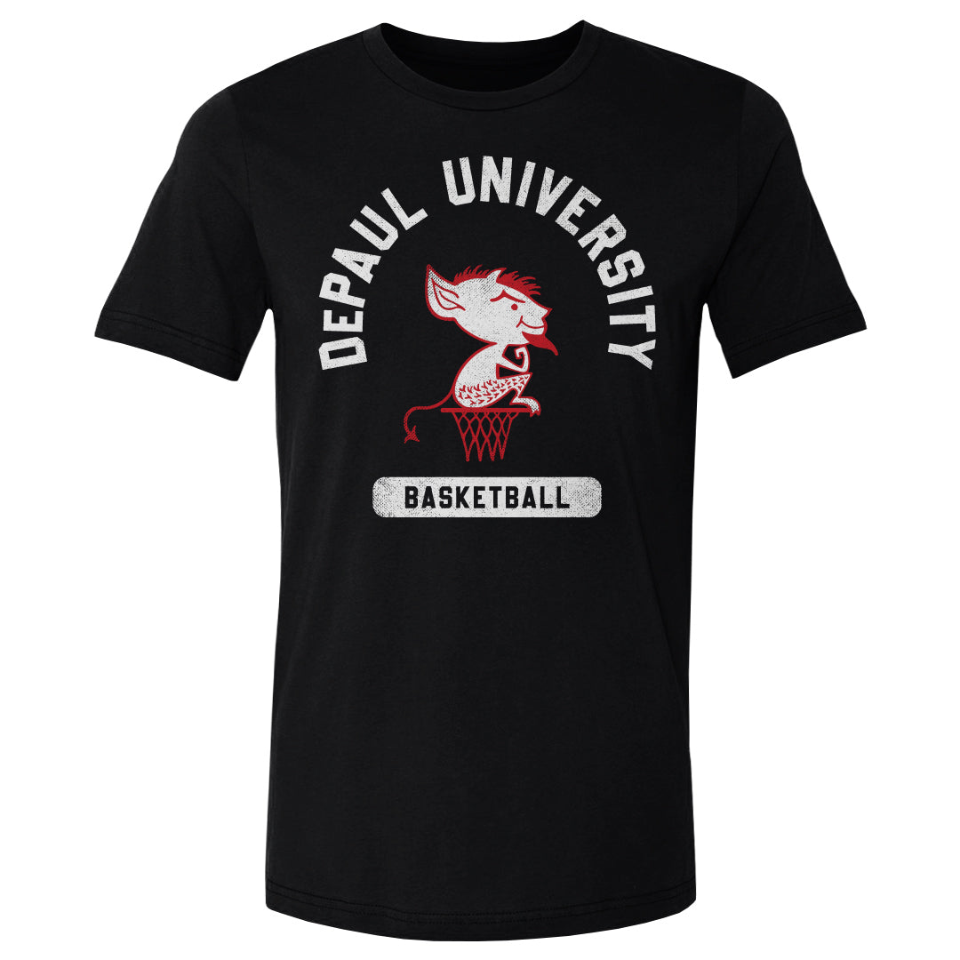 DePaul Blue Demons Mascot Basketball WHT