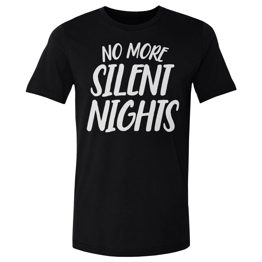 Christmas No More Silent Nights WHT