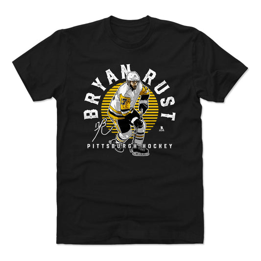 Bryan Rust Emblem Y WHT Mens T Shirt 500 Level Officially Licensed Fan Gear