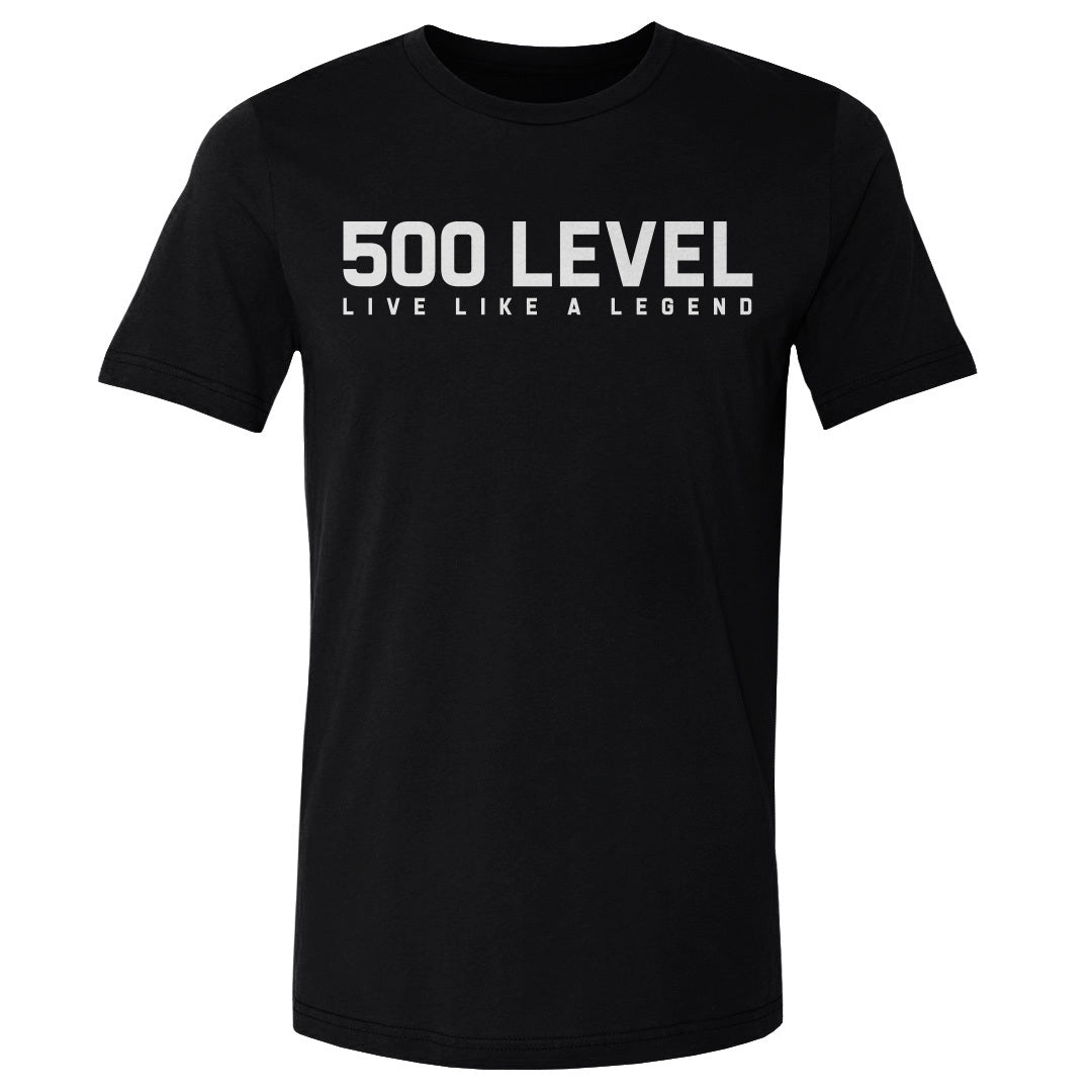 500 LEVEL Wordmark WHT