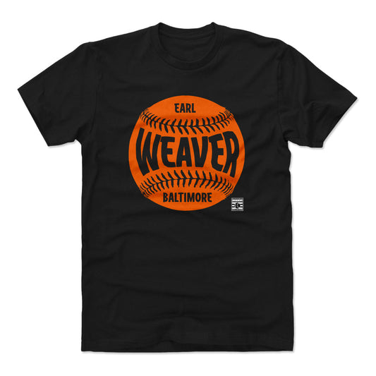Earl Weaver Baltimore Baseball WHT Mens T Shirt 500 Level Officially Licensed Fan Gear