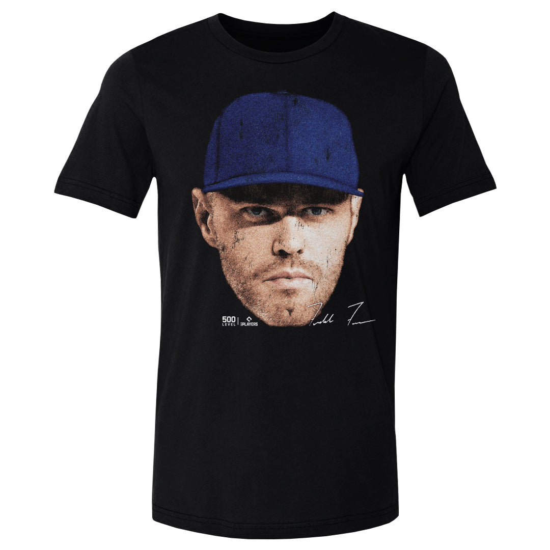 Freddie Freeman Los Angeles D Vintage Head WHT