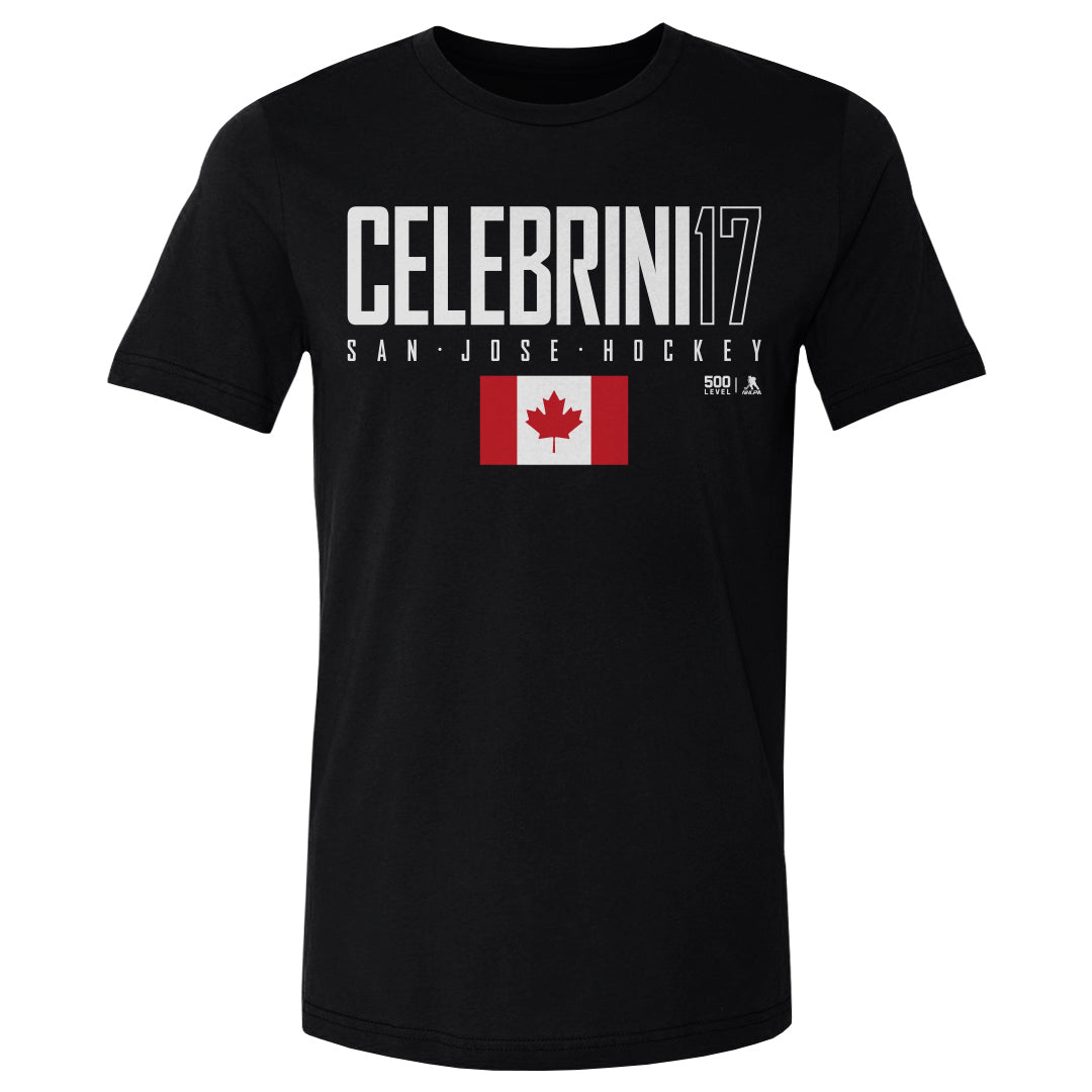 Macklin Celebrini San Jose Canada Elite WHT