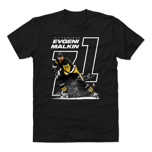 Evgeni Malkin Offset W WHT Mens T Shirt 500 Level Officially Licensed Fan Gear