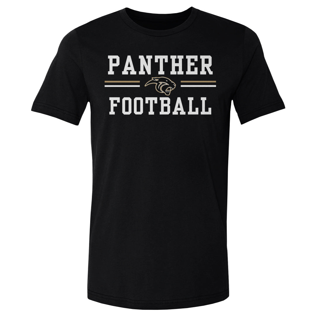 Plano East Crown Trio Panther Football Bar Lines WHT