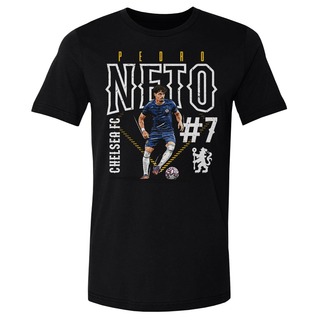 Pedro Neto Chelsea FC Outline Number WHT