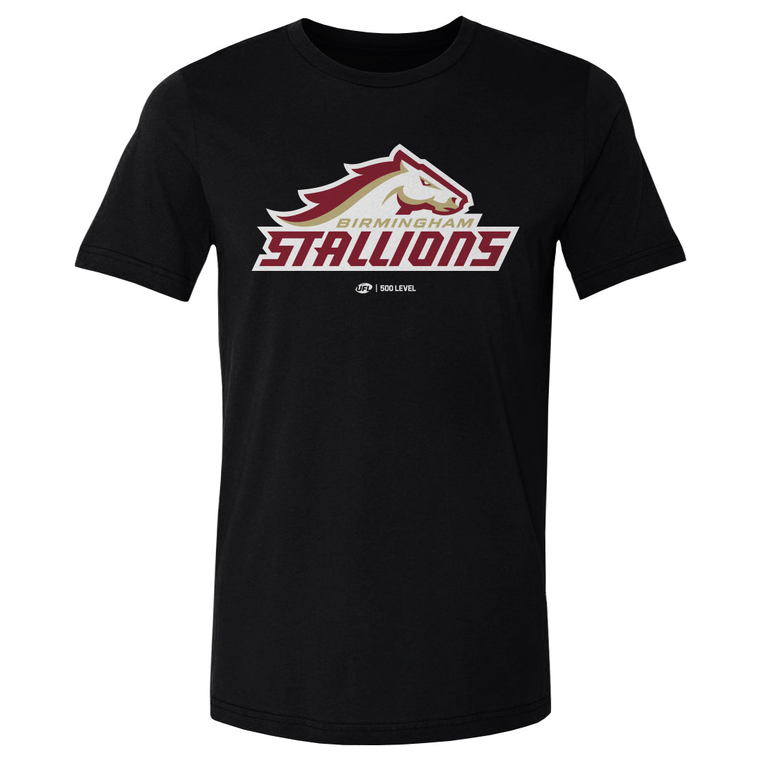 Birmingham Stallions Primary Logo WHT