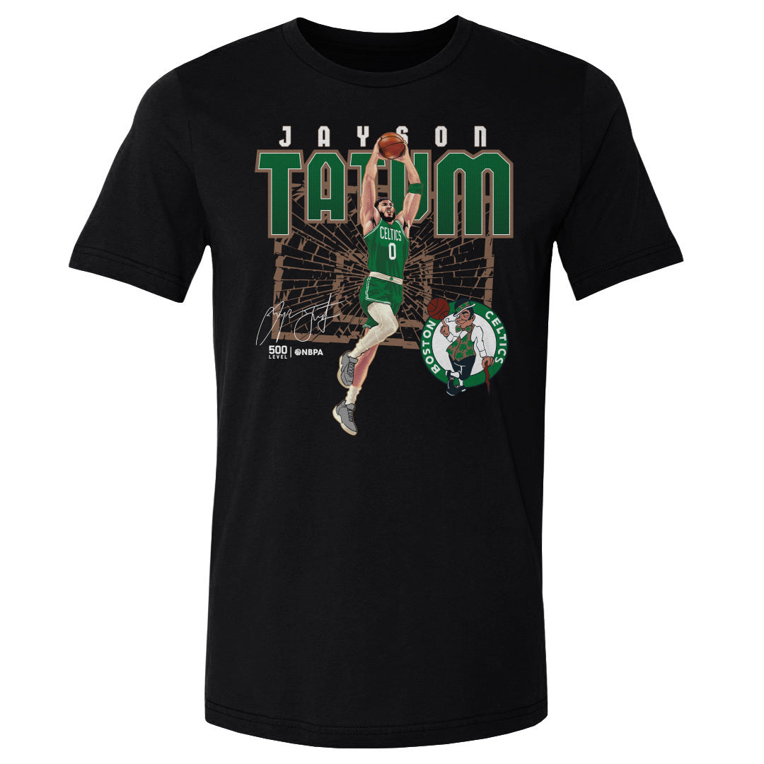 Jayson Tatum Boston Celtics Shattered WHT
