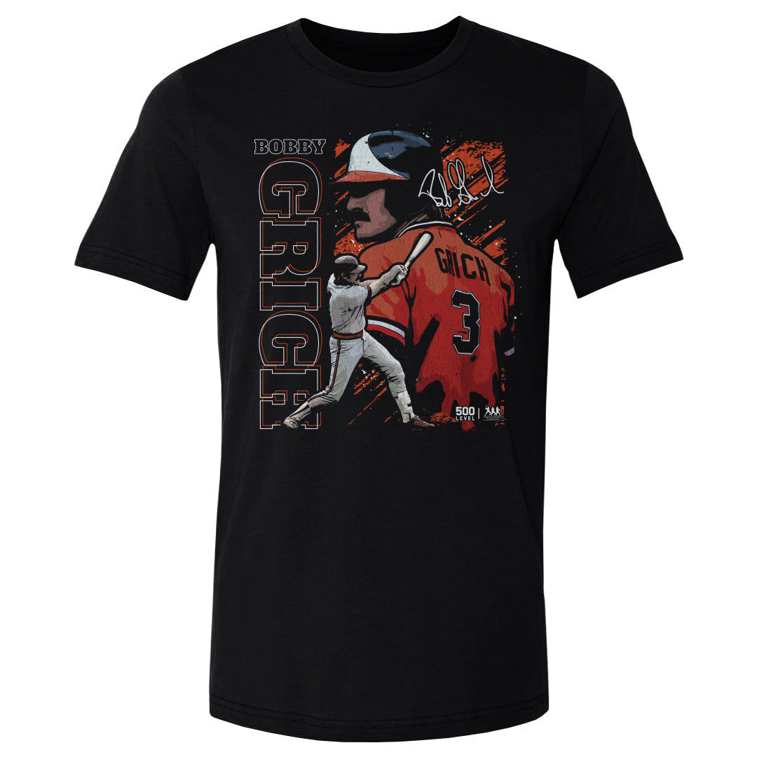 Bobby Grich Baltimore Gritty WHT