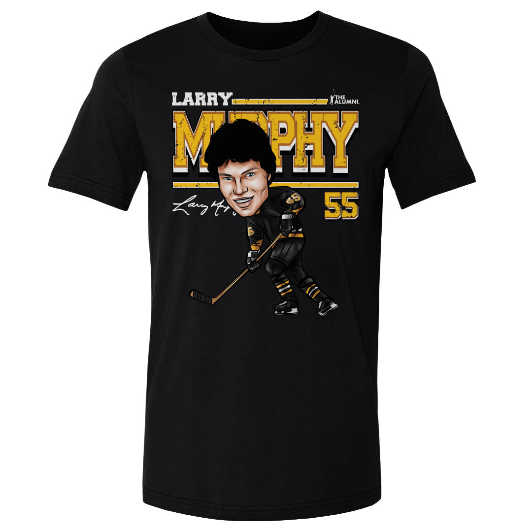 Larry Murphy Pittsburgh Cartoon WHT