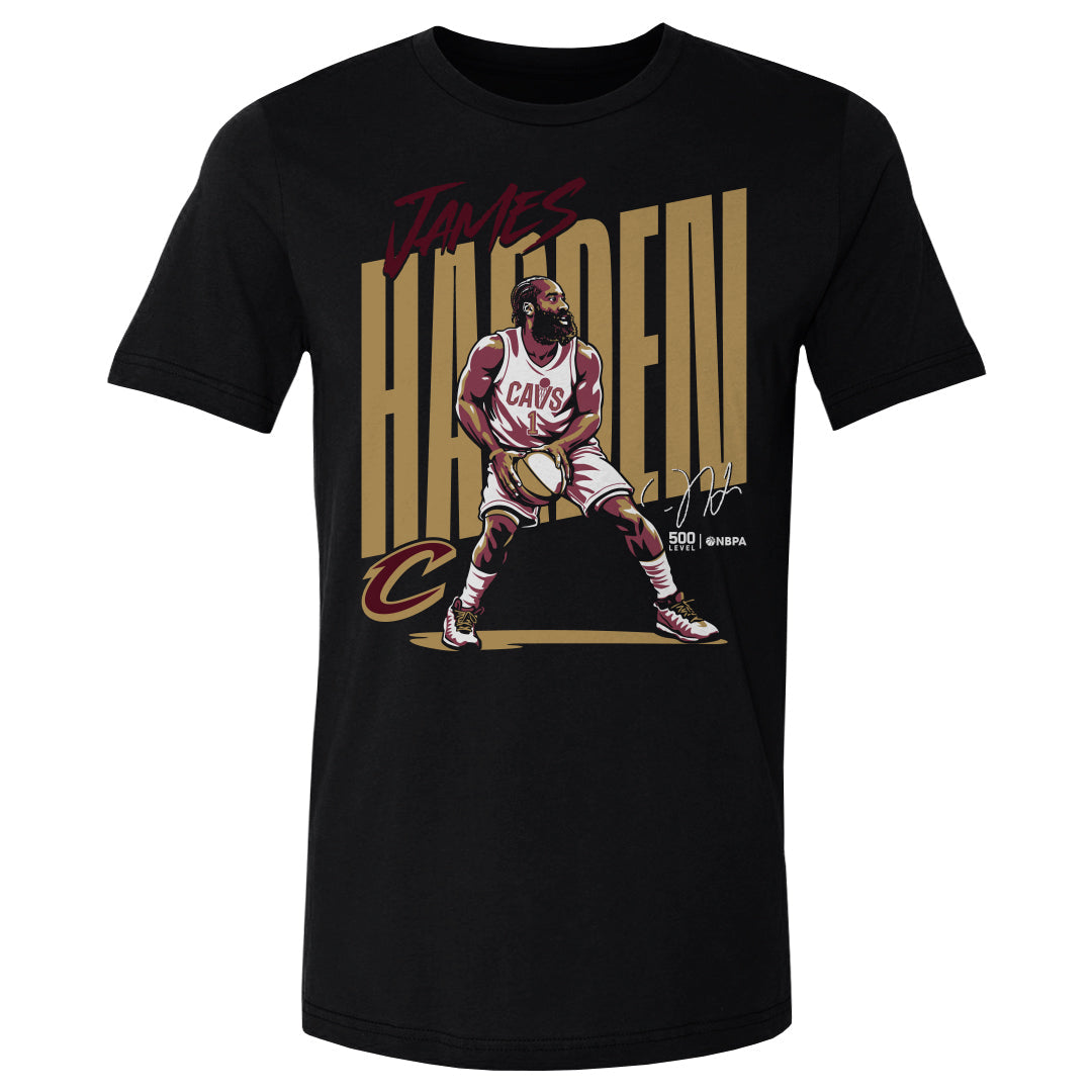 James Harden Cleveland Cavaliers Vector WHT