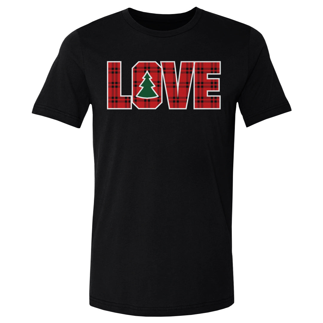 Christmas LOVE Christmas Plaid WHT