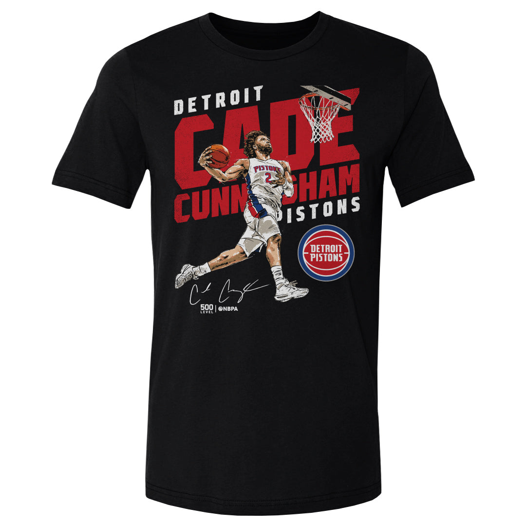 Cade Cunningham Detroit Pistons Slam WHT