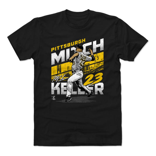 Mitch Keller City Name WHT Mens T Shirt 500 Level Officially Licensed Fan Gear