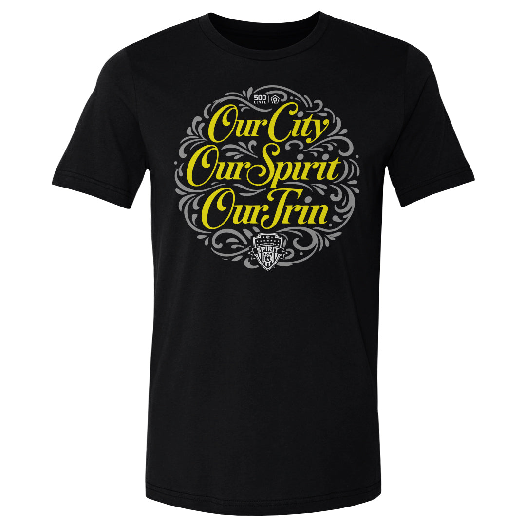 Trinity Rodman Washington Spirit Our City Script WHT