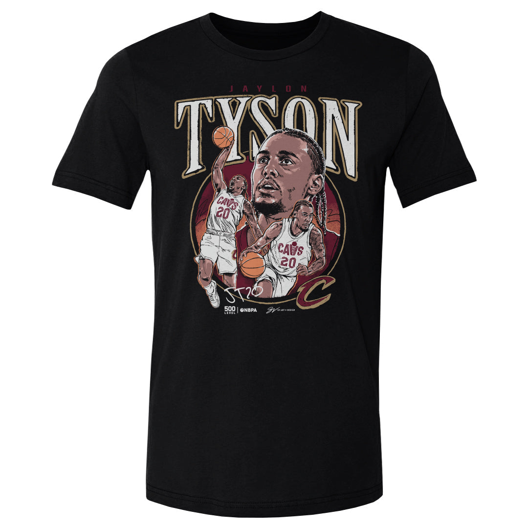 Jaylon Tyson Cleveland Cavaliers Trio WHT