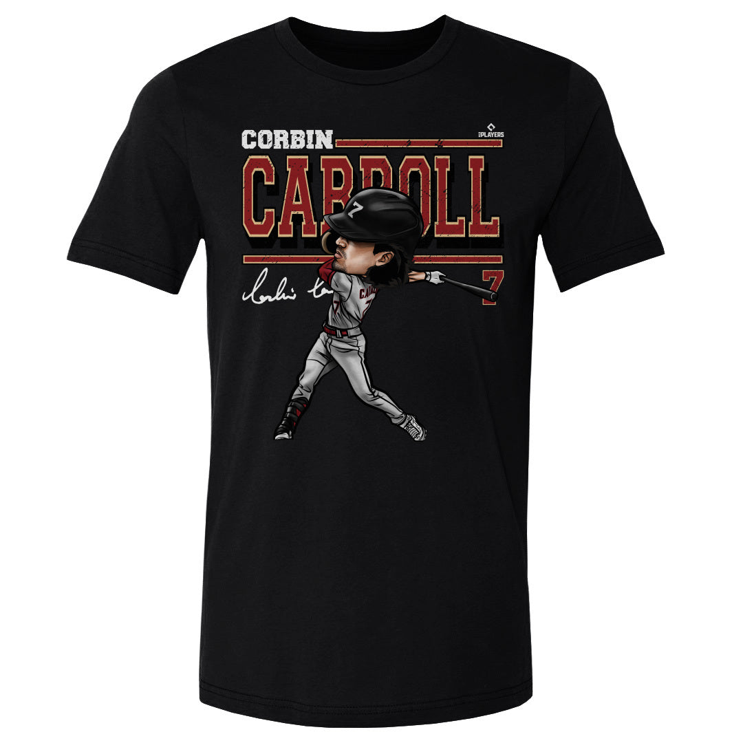 Corbin Carroll Arizona Cartoon WHT