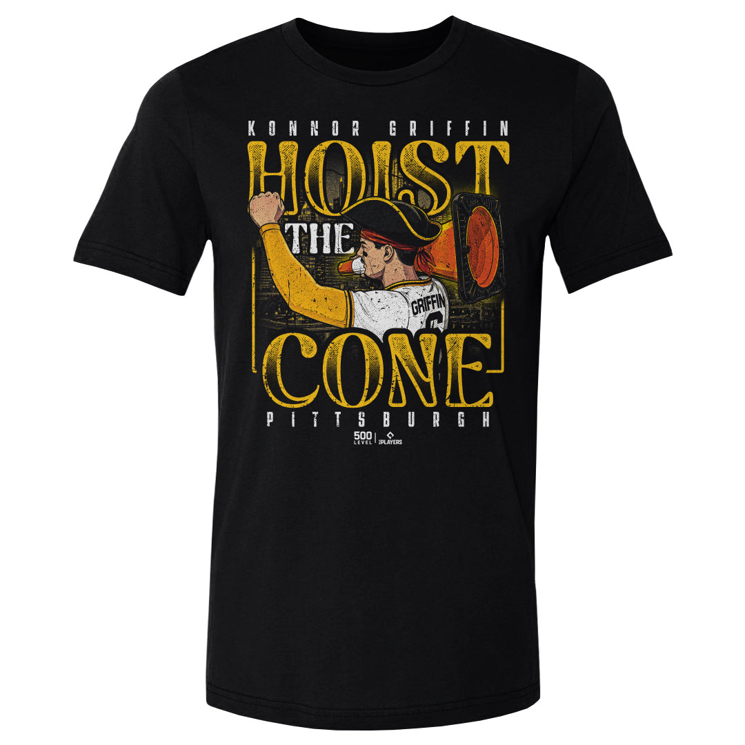 Konnor Griffin Pittsburgh Hoist The Cone WHT